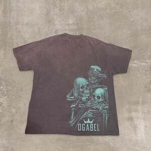 OGABEL Y2K Skeleton Graphic Tee